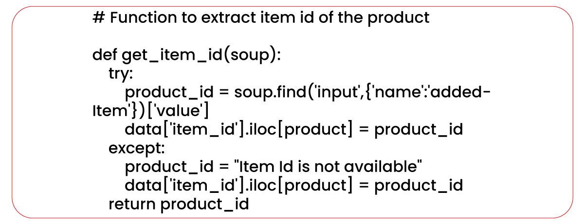 Function-to-Extract-Product-Item-Id