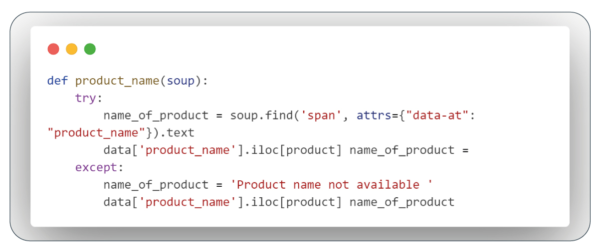 Function-Extract-Product-Name