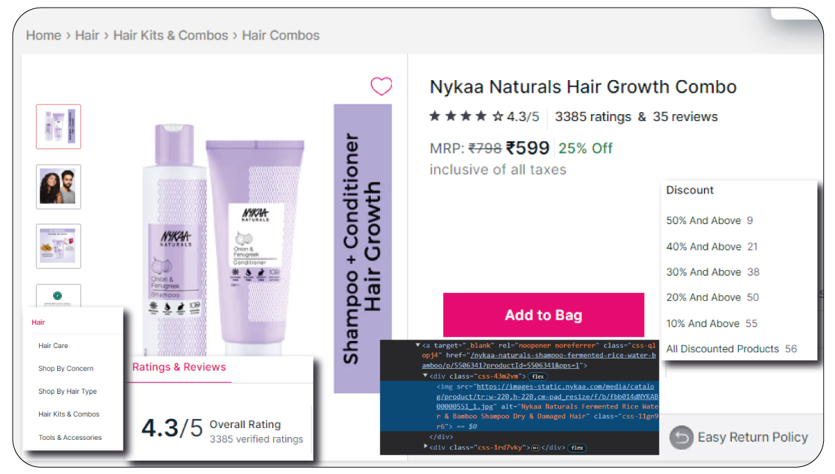 Steps-To-Scrape-Fashion-Product-Data-From-Nykaa