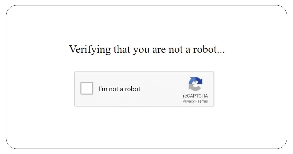 reCAPTCHA-Protection-Page