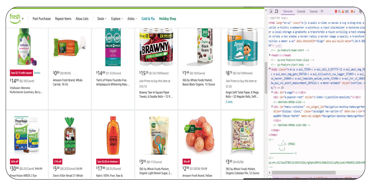 Access-the-Amazon-Fresh-Web-Page